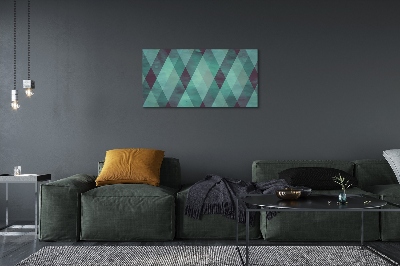 Bild på canvas Geometriskt diamantmönster