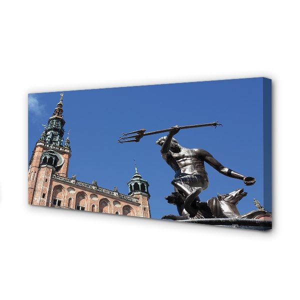 Bild på canvas Gdańsks monumentkyrka