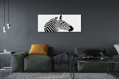 Fototryck canvas Zebra illustration