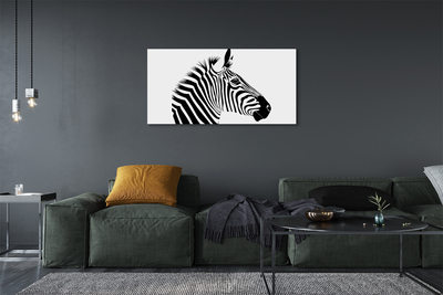 Fototryck canvas Zebra illustration