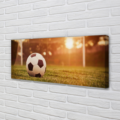 Fototryck canvas Solens målboll