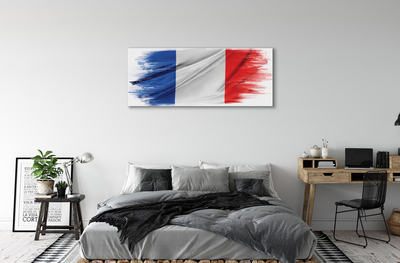 Canvas bild Frankrike flagga