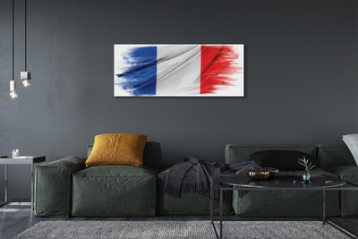 Canvas bild Frankrike flagga