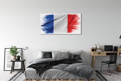 Canvas bild Frankrike flagga