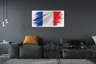 Canvas bild Frankrike flagga