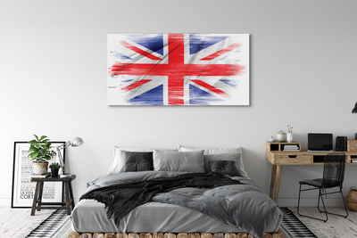 Canvastavla Storbritanniens flagga