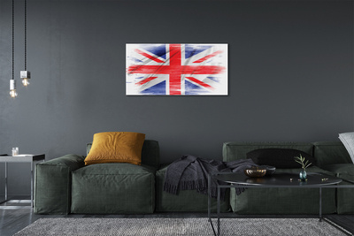 Canvastavla Storbritanniens flagga