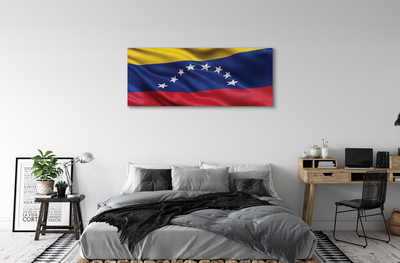 Foto på duk Venezuelas flagga