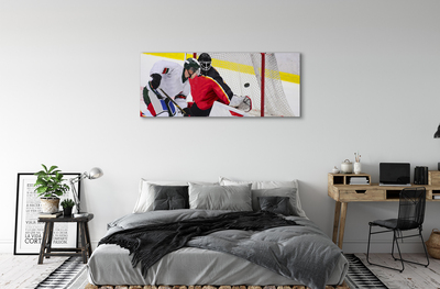 Canvas bild Hockeymål