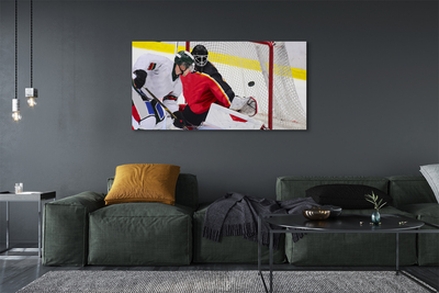 Canvas bild Hockeymål