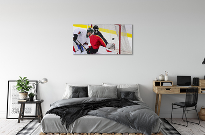 Canvas bild Hockeymål