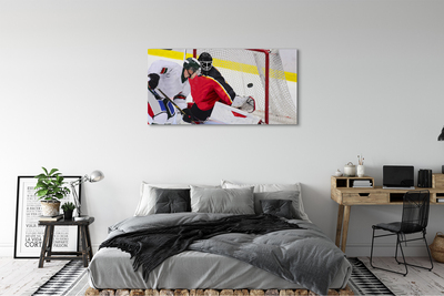 Canvas bild Hockeymål