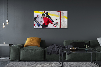 Canvas bild Hockeymål