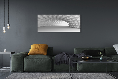 Canvas bild Tunnel med 3D-koner