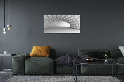 Canvas bild Tunnel med 3D-koner