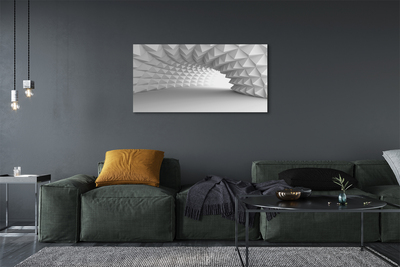 Canvas bild Tunnel med 3D-koner