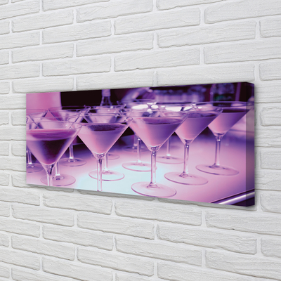 Fototryck canvas Cocktails i glas