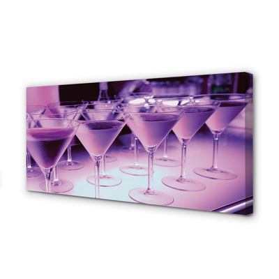 Fototryck canvas Cocktails i glas