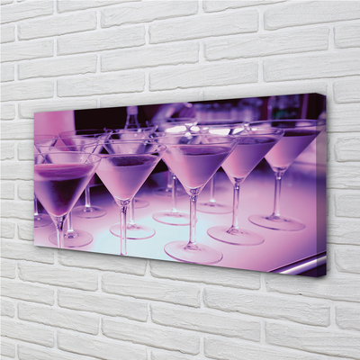 Fototryck canvas Cocktails i glas