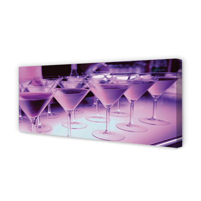 Fototryck canvas Cocktails i glas