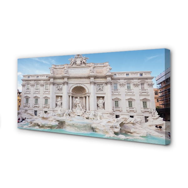 Bild på canvas Roms fontänkatedral