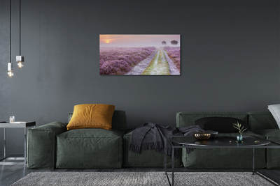 Fototryck canvas Ljungfält