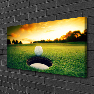 Bild på canvas Golfboll Gräs Natur