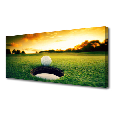 Bild på canvas Golfboll Gräs Natur