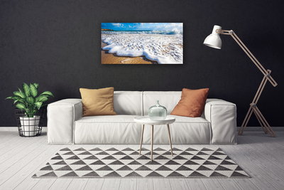 Fototryck canvas Strand Havsand Natur