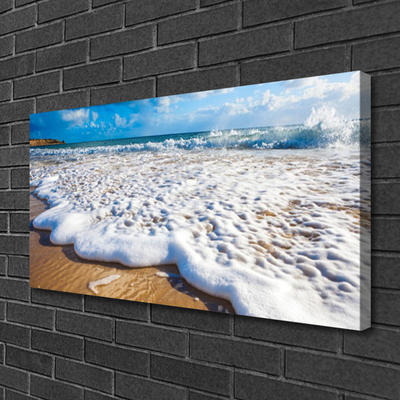 Fototryck canvas Strand Havsand Natur