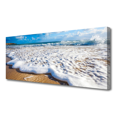 Fototryck canvas Strand Havsand Natur