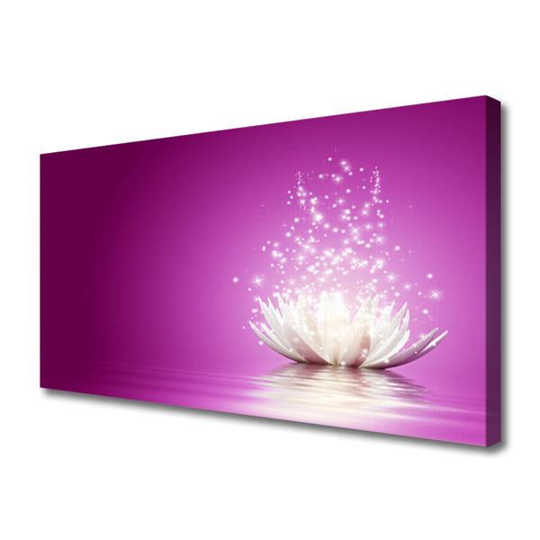 Fototryck canvas Lotus blomma