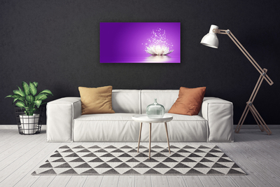 Bild canvas Lotus blomma