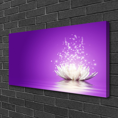 Bild canvas Lotus blomma