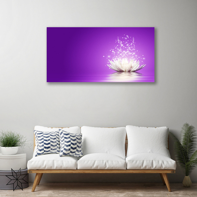 Bild canvas Lotus blomma