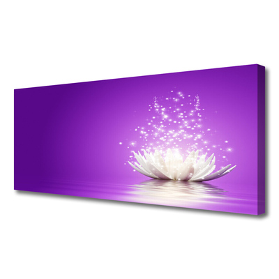 Bild canvas Lotus blomma