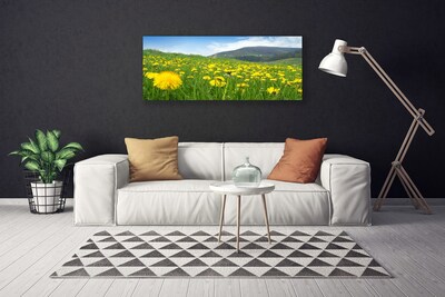 Bild canvas Maskros natur