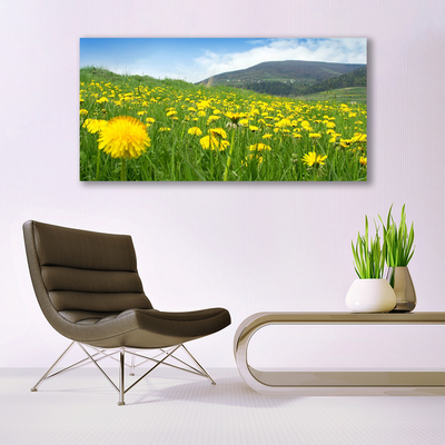 Bild canvas Maskros natur