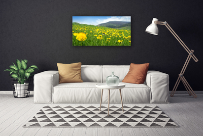 Bild canvas Maskros natur