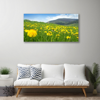 Bild canvas Maskros natur