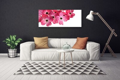 Bild canvas Blommor På Väggen