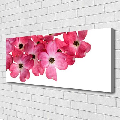 Bild canvas Blommor På Väggen