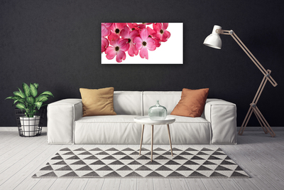 Bild canvas Blommor På Väggen