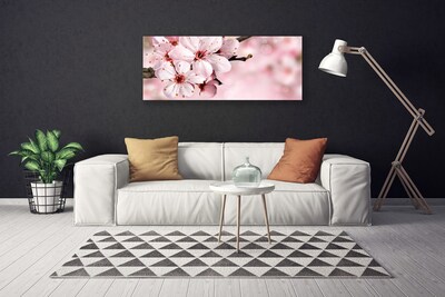 Bild canvas Blommor På Väggen