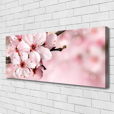 Bild canvas Blommor På Väggen