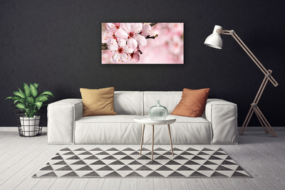 Bild canvas Blommor På Väggen