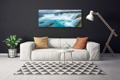 Bild canvas Natur vattenfall