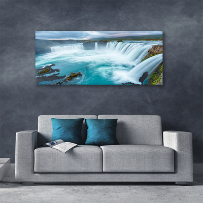 Bild canvas Natur vattenfall