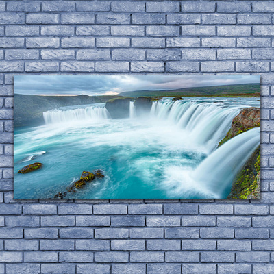 Bild canvas Natur vattenfall