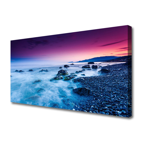 Canvas bild Ocean Beach Landskap